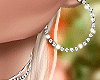 Diamond Silver Earrings