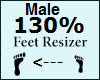 ♕ Feet Scaler 130%