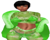 Green Angel Fur Coat