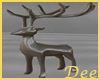 Christmas Deer Statue