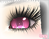 ♡ pink anime eyes