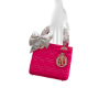 CD lady bag hotpink H