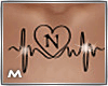 N pulse tattoo