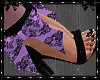 S lingerie Purple Heels
