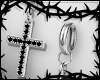 ∆ Black Zircon Cross