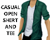 CASUAL SHIRT AND TEE G