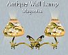 Antique Wall Lamps Tan