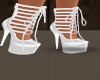 CF White Strap Shoe