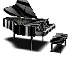 Black & White GA Piano