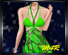 [M4] Summer dress green