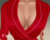 💗Busty Red VDay Robe
