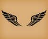 Wings Rump Tattoo