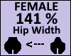 Hip Scaler 141% Female