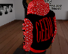 RED GEEDUP HOODIE M