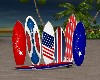 USA  SURFBOARD / KISS