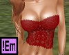 !Em Red Lace CorsetTop