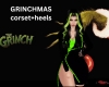 GRINCHMAS CORSET  + HEEL