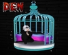 Noen blue Swing Chair
