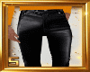 BLACK LATEX PANTS M SS