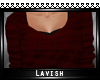 |L|Cas Sweater Red