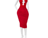 (PR) Bodycon Dress Red