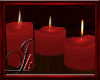 Melting Red Anim Candles