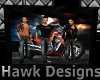 Hawk Harley Pose Picture