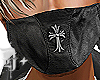 x. Leather Mask Cross