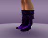 purple tassle boot