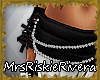 (RR) black white skirt
