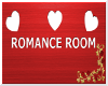 Red Romance Room Sign