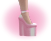 *K* Doll Pink Latex Heel