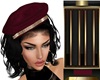 BURGUNDY BERET BUNDEL