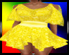 AURORA Yellow dress