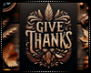 Give Thanks Wall Art