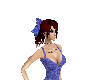 !BD Ally Blue Lace Bow