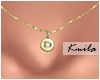 |K Tiny Necklace D