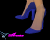 High-heeled shoes Blue