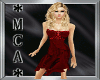 *MCA*Red Party Dress