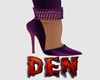 New Year Purple Shoe