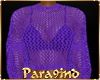 P9)JAN" Knit Purple Top