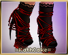 !K Oriente Red Shoes