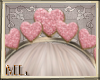 Der. Pink Heart Crown