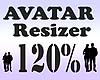 Avatar Resizer 120%