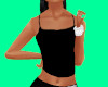 black tank top