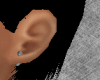 M| Left Stud Ear Ring