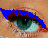 Eyeliner Cat Eye - Blue