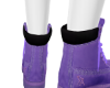 Purple Work Boots