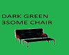 Dark Green  chair