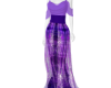 Purple Starburst Gown